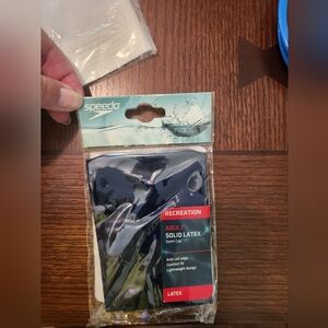 Speedo Black Swim Cap